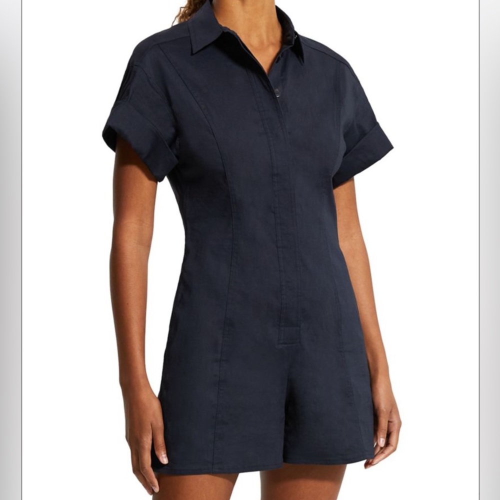 Theory linen romper.